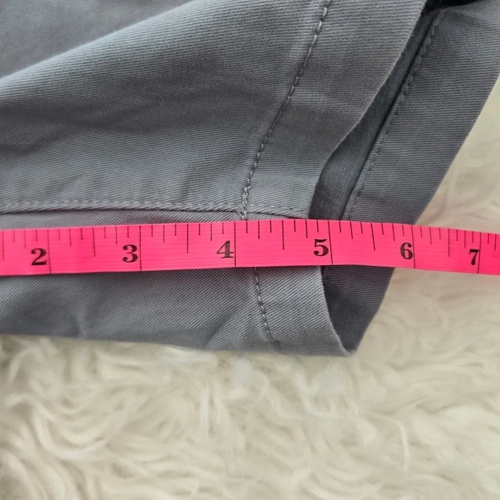 The Children’s Toddler Boys Uniform Stretch Chino Shorts Gray. Size 4. New.